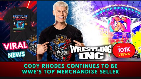 Cody Rhodes Continues To Be WWE’s Top Merchandise Seller