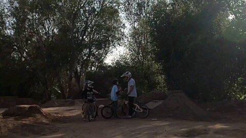 Bike Track With The Boys