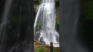 July, 2022 - Amazing waterfall in Central Taiwan at Sun Link Sea Resort.