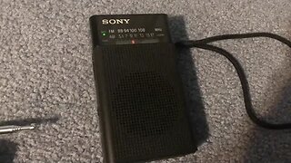 Andys Radio Review Sony ICF P27
