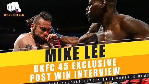 Unbelievable! #MikeLee's Mind-Blowing First Round KO Debut ~#bkfc45