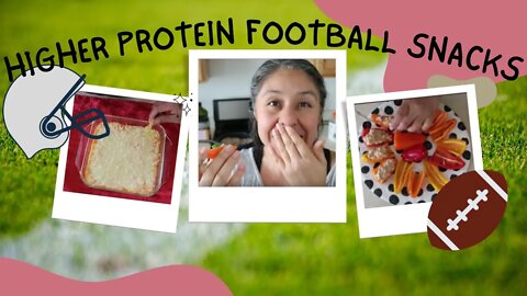 Game Day Snacks - higher protein snack options