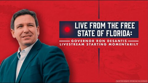 Governor DeSantis Receives Endorsement from the Everglades Trust in Fort Myers, FL