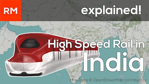 The best country for high speed rail? | India's High Speed Rail System Explained