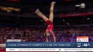 Gymnastics Olympic Trials underwayo