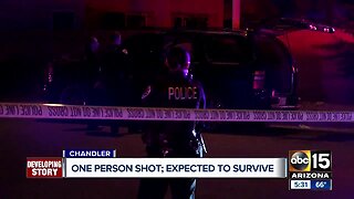 Person shot in Chandler expected to survive