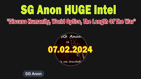 SG Anon HUGE Intel July 2: "SG Anon Sits Down w/ Dr. Z"