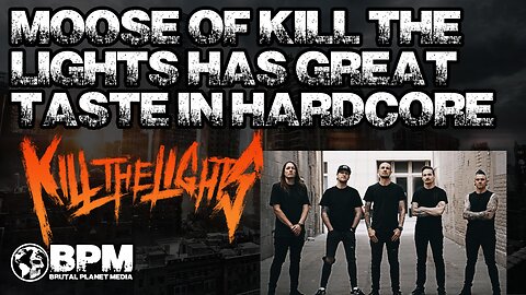 Moose of Kill the Lights Talks American Hardcore Influences