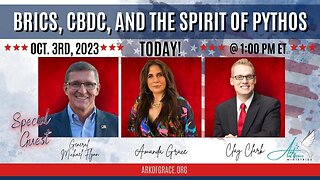 Special Guest Gen. Flynn Joins Clay Clark and Amanda Grace: BRICS, CBDC and the Spirit of Pythos