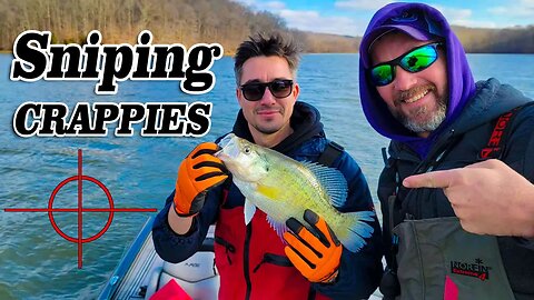 Sniping crappies: Military Level Targeting, Crappie Fishing
