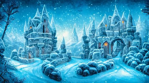 Relaxing Cozy Winter Fantasy Music - Winter Folk Village ★769 | Magical, Beautiful ❄️