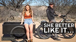 Building My Wife A Beach Bike Trailer - Part 1 | Handeeman