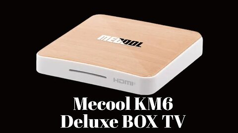 MECOOL NEW KM6 Deluxe Box TV Android