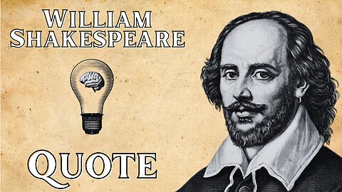 Shakespeare's Advice on Perception
