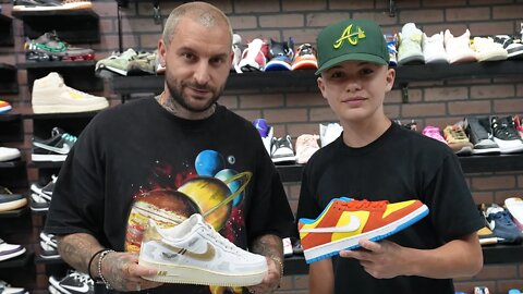 Javon Walton & The Shoe Surgeon Go Shopping For Sneakers