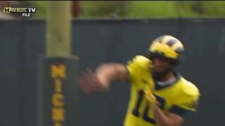 Josh Gattis says Michigan is "nowhere near" having a QB fruntrunner for 2020