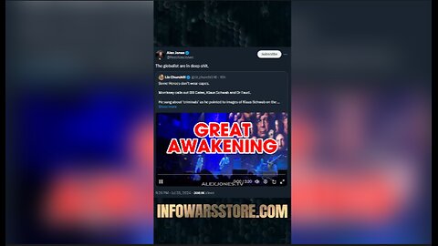 The Globalists Can't Handle The Great Awakening - Alex Jones on X