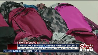 Free school supplies for Native American students