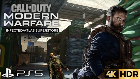 COD: Modern Warfare (2019) MP | Infected on Atlas Superstore | PS5, PS4 (No Commentary Gameplay)