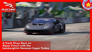 A Track Show Race on Barcelona Sardana with the Lamborghini Huracan Super Trofeo | Racing Master