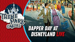 LIVE! Dapper Day at Disneyland