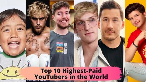 Breaking Records: The Top 10 Richest YouTubers in 2023