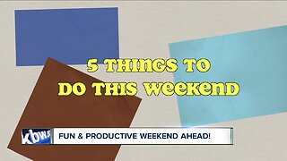 How you can have a fun and productive weekend while at home