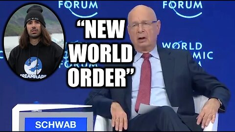 Klaus Schwab Says "New World Order" In Resurfaced Clip & I Read A Paragraph From His Book