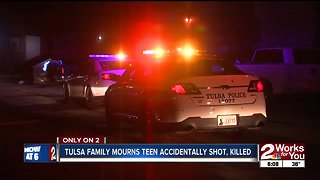 Tulsa family mourns teen accidentally shot, killed