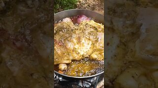 Whole Fry Chicken | full video coming soon | Like SUBSCRIBE #asmr #outdoorcooking #nature #viral