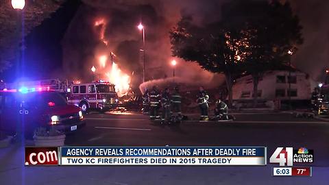 National report to be released on 2015 deaths of KC firefighters