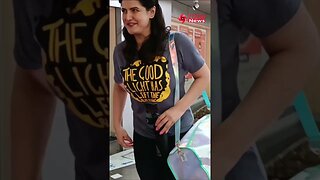 बांद्रा में जिम सेशन के बाद स्पॉट हुईं जरीन खान ❤️😍 #ZareenKhan #shorts