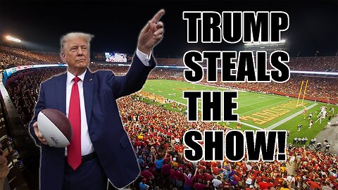 FANS GO WILD AS DONALD TRUMP ATTENDS IOWA VS IOWA STATE FOOTBALL GAME! TRUMP IS A ROCK STAR!
