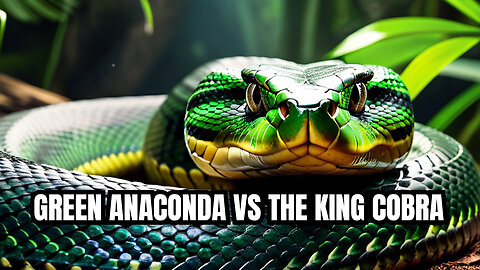 GREEN ANACONDA VS THE KING COBRA I WHO WILL WIN?
