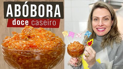 DOCE CREMOSO DE ABÓBORA CASEIRA | INGREDIENTE SECRETO REVELADO