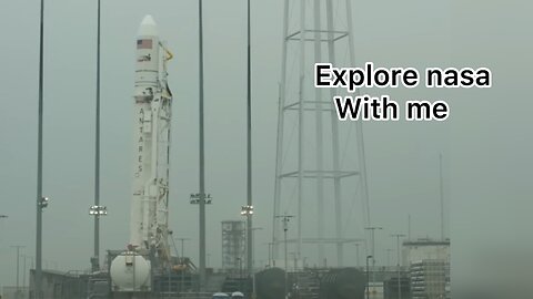 Antares rocket raised on launch pad