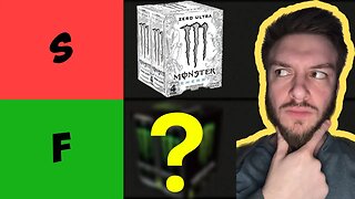 Monster Energy Drink Flavor Tier List