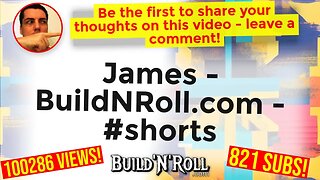 James - BuildNRoll.com - #shorts