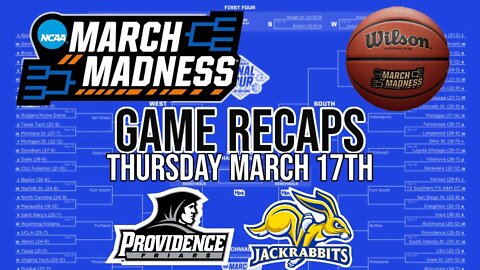NCAA March Madness RECAP: South Dakota St. v. Providence
