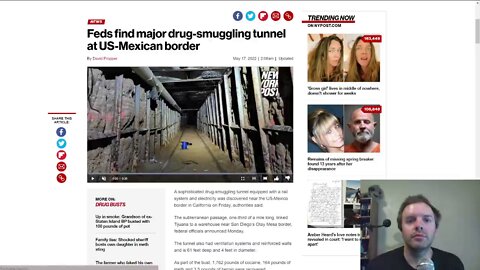 Feds find major drug-smuggling tunnel at US-Mexican border