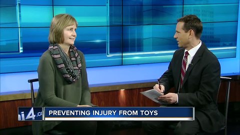 Preventing injury from toys