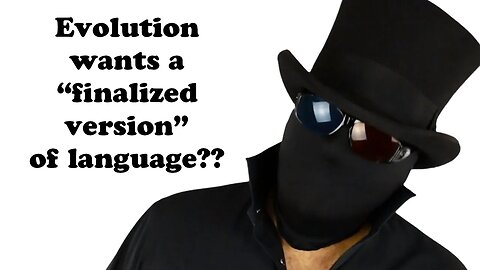 Evolution wants to create one global language?!