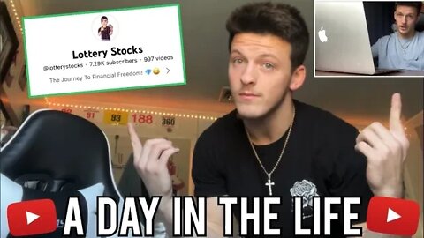 A Day In My Life Of A Full Time Youtuber & Stock Trader (2022)