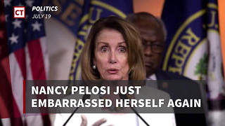 Nancy Pelosi Uses Mobile Phone To Embarrass Herself With Fake News