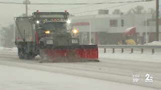 Maryland highway crews prepare for winter storm