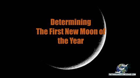 Study - The First New Moon of the Year