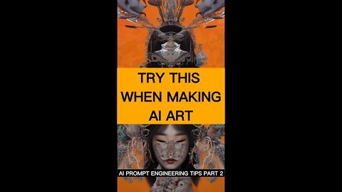 Try Using This Technique to Make Better AI Art... #aiartists