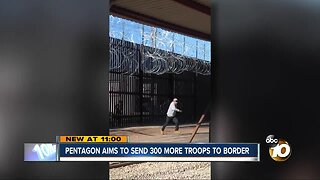 Pentagon expected to send 300 more troops to border