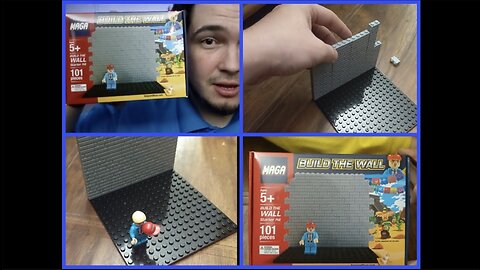 MAGA Build The Wall Legos Unboxing, Setup & Review!!! ( Keep And Bear )