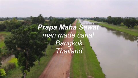 Khlong Maha Sawat is a man made canal in Bangkok, Thailand